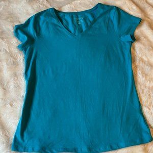 2/$35  mySTYLE T-shirt Turquoise Colour Ladies Size Medium